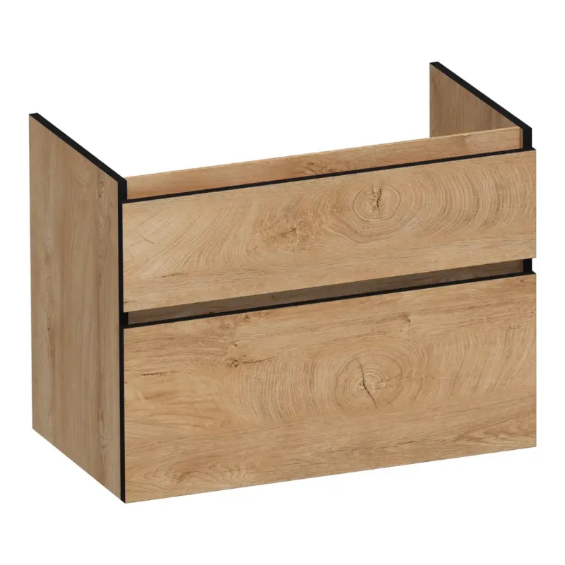 Brauer Delight Edge onderkast 80cm met 2 softclose lades forest tan Goedkoop