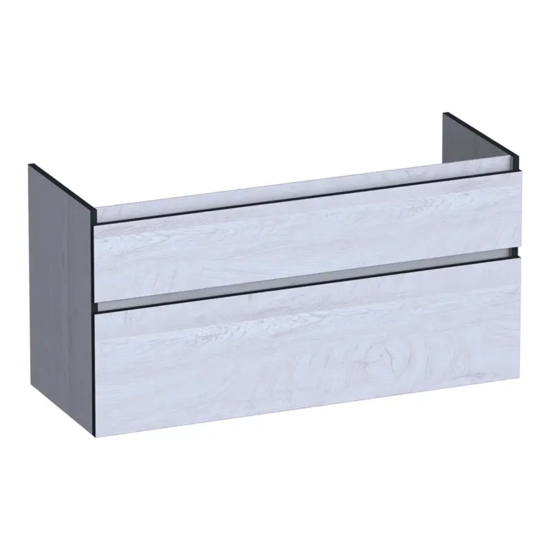 Brauer Delight Edge onderkast 120cm met 2 softclose lades en 1 sifon uitsparing forest seashell Koop Vandaag