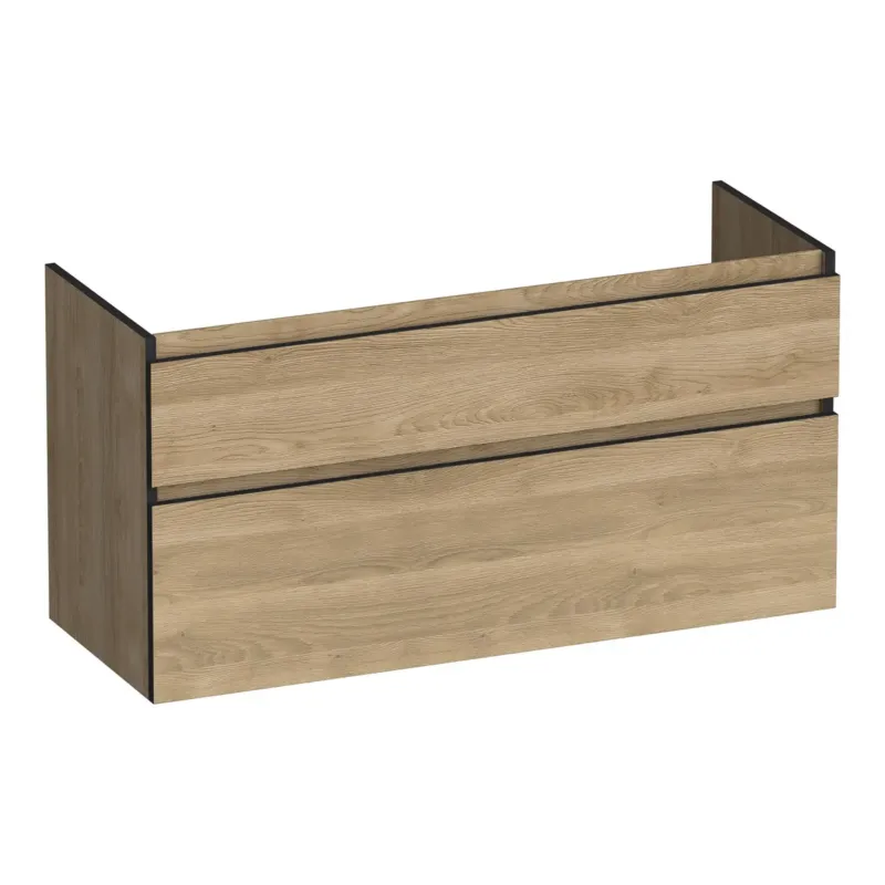 Brauer Delight Edge onderkast 120cm met 2 softclose lades en 1 sifon uitsparing sunlit Koopje
