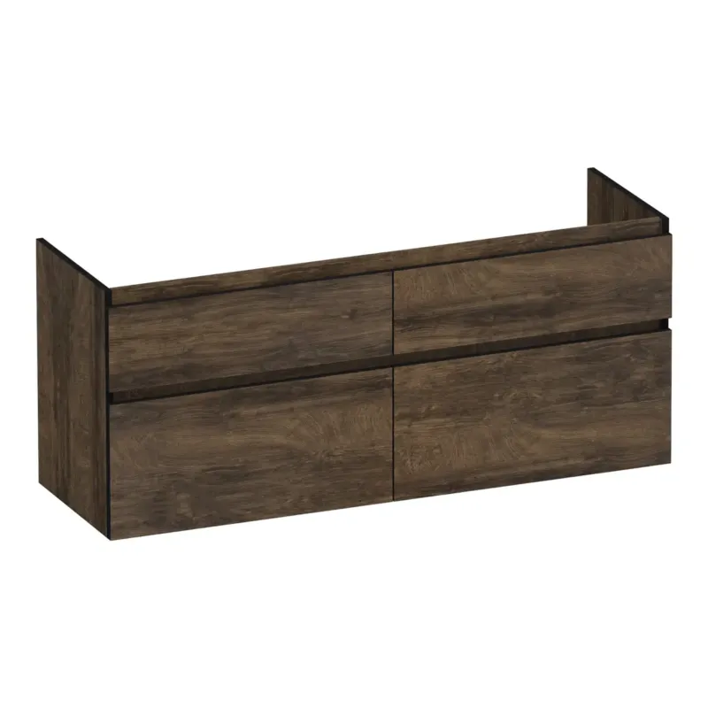 Brauer Delight Edge onderkast 140cm met 4 softclose lades grove Nieuw