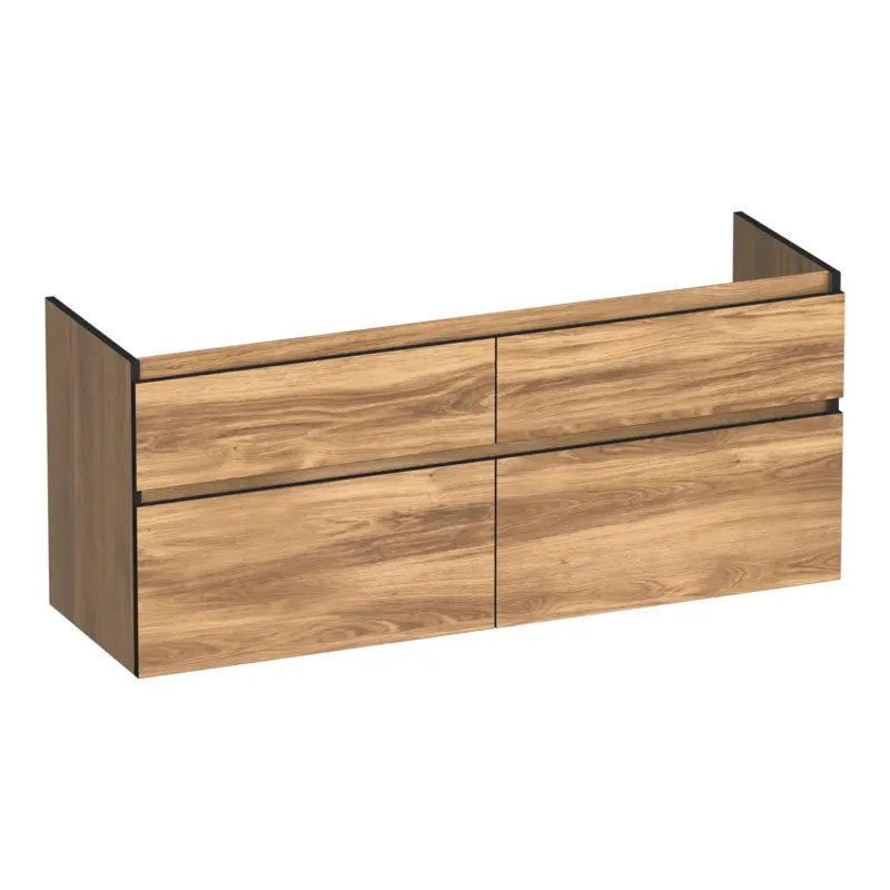 Brauer Delight Edge onderkast 140cm met 4 softclose lades honey Bestel Nu