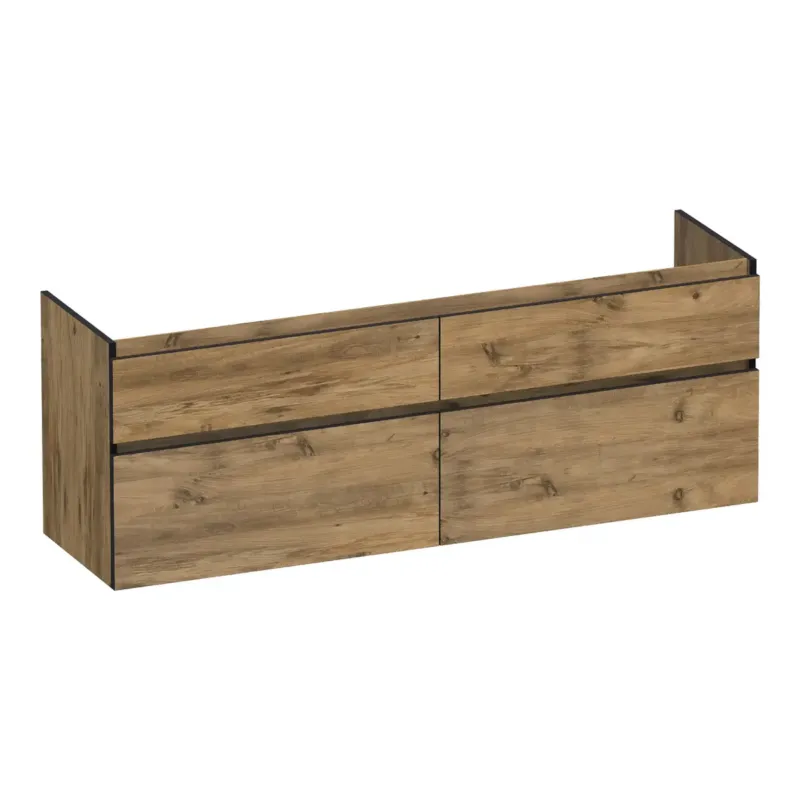 Brauer Delight Edge onderkast 160cm met 4 softclose lades chateau Op = Op