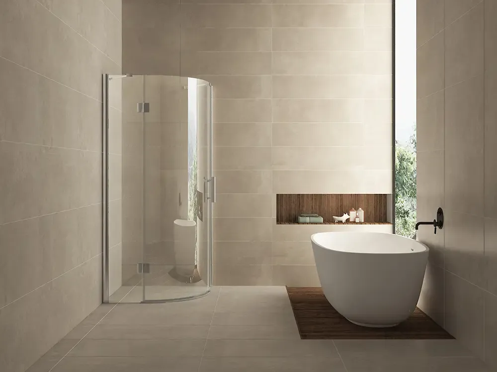 Mueller Irene 1/4 douchecabine rechts LS 900x900 Anti-kalk Betrouwbaar