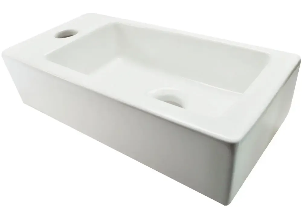 Speciale Aanbieding Mueller Mini-Apa links fontein 360x180x90 wit