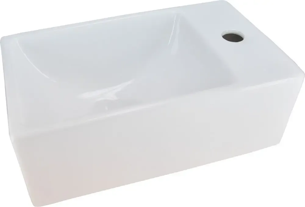 Mueller Apa XXS rechts fontein 305x180x110 wit Populair