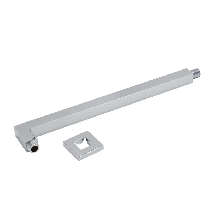 Bestel Nu Mueller Cube luxe douche-arm vierkant muurbev.45cm chroom