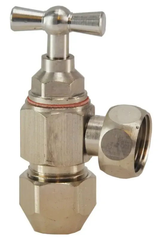 Koop Vandaag Mueller Hoekstopkraan 3210 3/8x10mm chroom