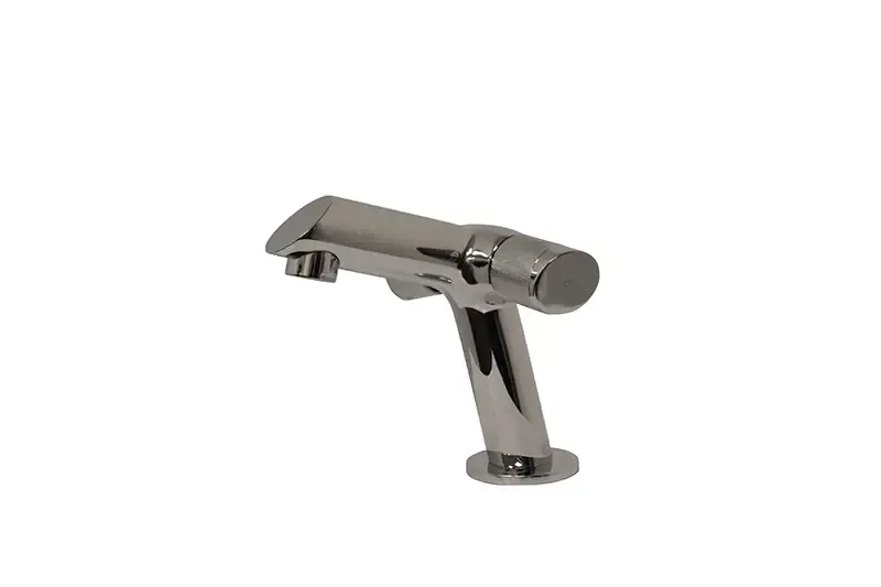 Mueller Round wastafelkraan + klikwaste PVD-coating chroom Weekendaanbieding