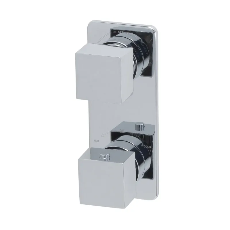 Hete Deal Mueller Cube inbouw 2-wegs douchethermostaat chroom