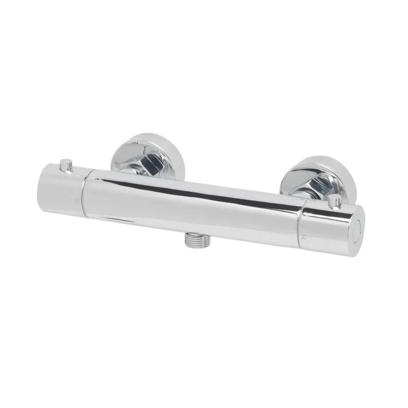 Mueller Round Thermostatische douchekraan 15cm chroom Merkproduct