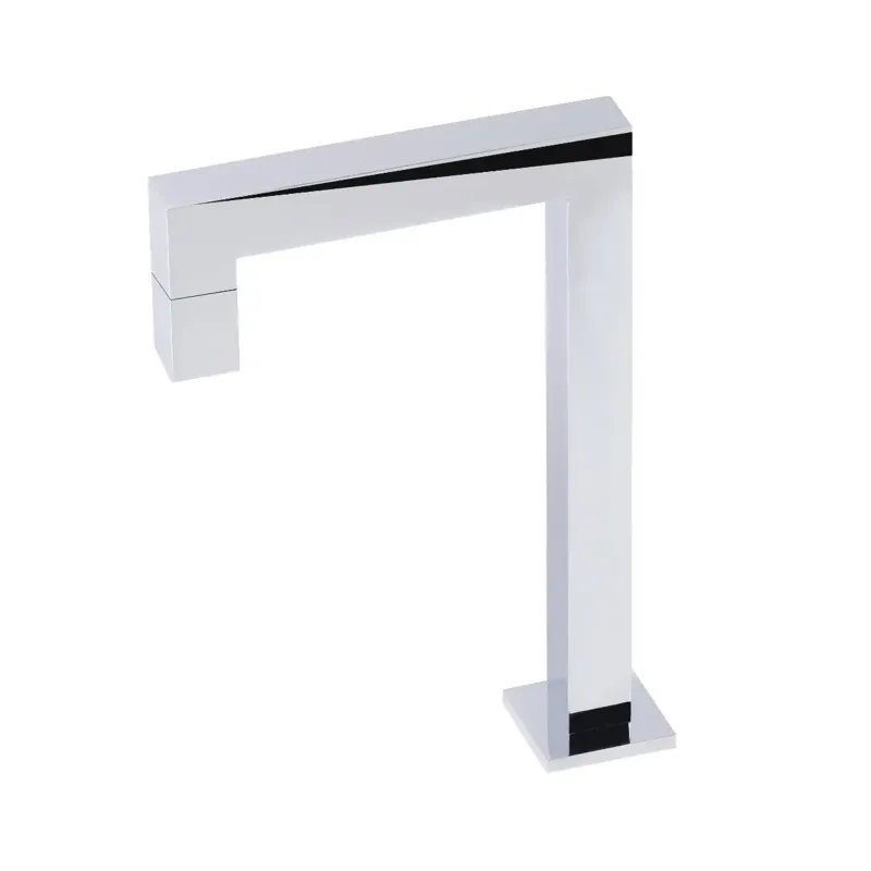 Mueller Leta toiletkraan staand hoekig PVD-coating chroom Dagaanbieding