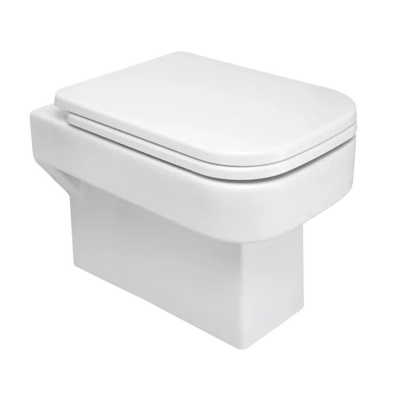 Koop Vandaag Mueller Cube wandcloset+zitting diepspoel wit