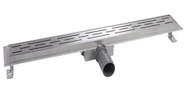 Laatste Kans Mueller Luxa RVS douchegoot 80x7cm met flens