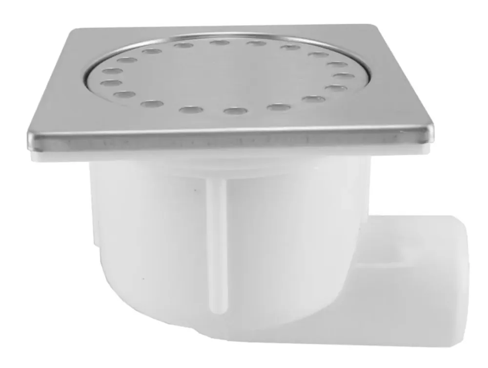 Betrouwbaar Mueller Doucheplug 10x10 zijuitlaat RVS