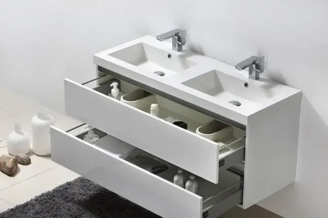 Merkproduct Lambini Designs Trend Line badkamermeubel hoogglans wit 120cm