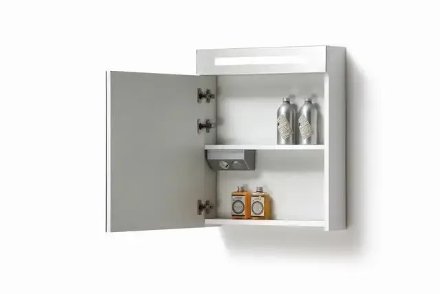 Lambini Designs TL spiegelkast Hoogglans wit 58cm links Tijdelijk Beschikbaar