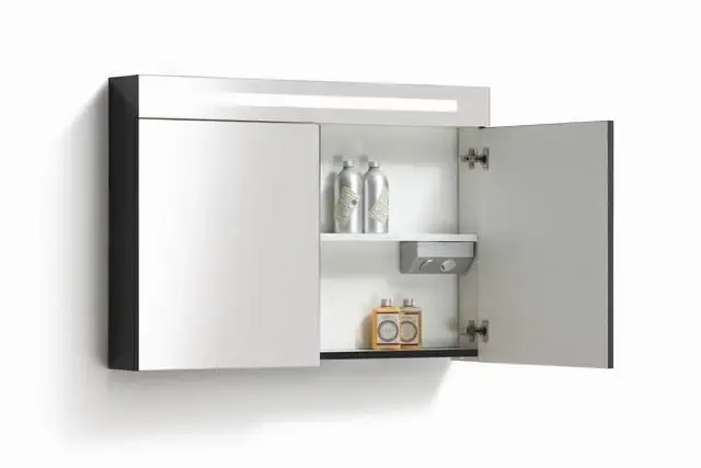 Lambini Designs TL spiegelkast Hoogglans wit 120cm Snelle Levering