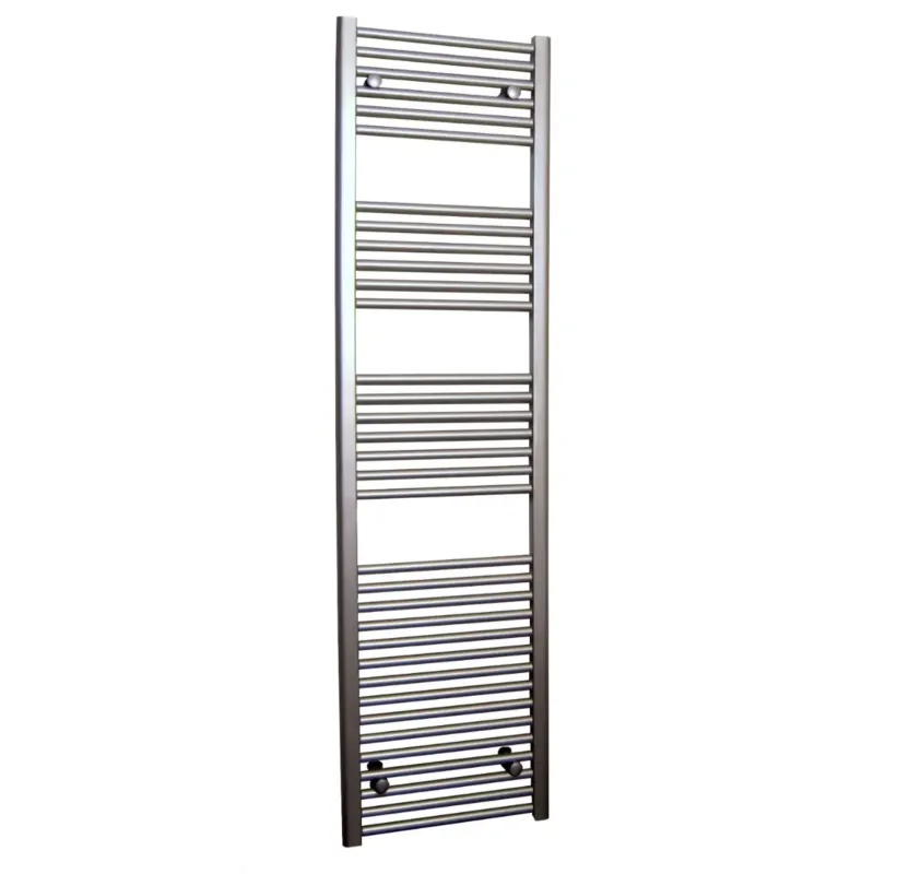 Sanicare design handdoekradiator 45x172cm inox look Dagaanbieding