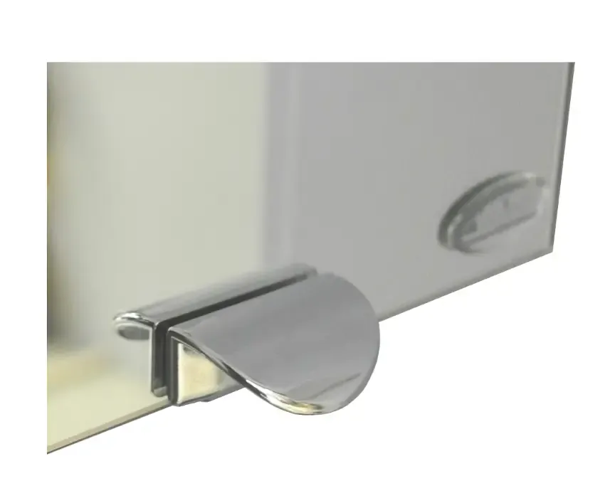 Spiegeldeurgreep chroom voor Sanicare spiegelkasten serie Qlassics Direct Verzonden