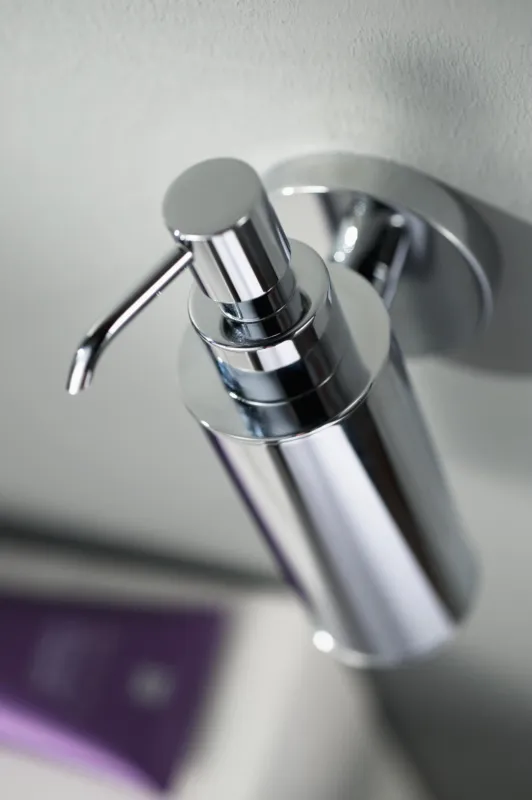 Merkproduct Haceka Pro2000 Zeepdispenser metaal chroom