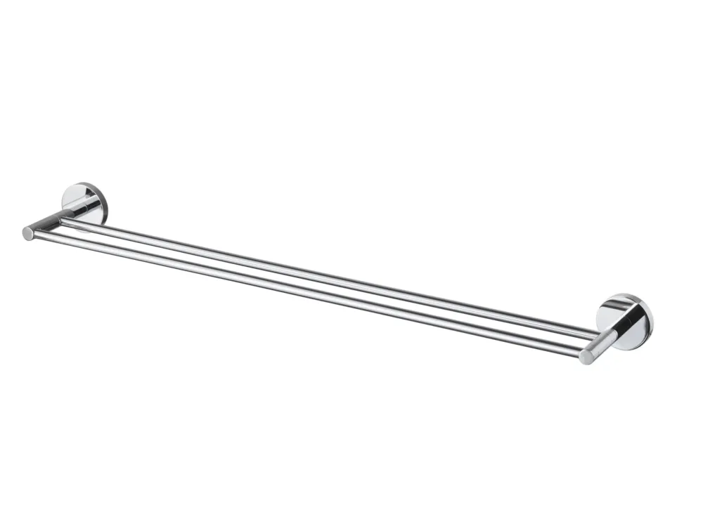 Lage Prijs Haceka Pro2000 Handdoekhouder dubbel 80 cm chroom