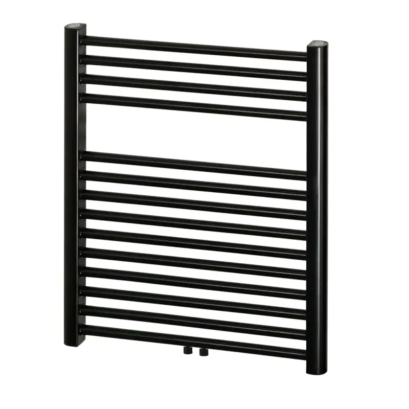 Haceka Gobi design radiator 69x59cm zwart, 6 punts Gecertificeerd