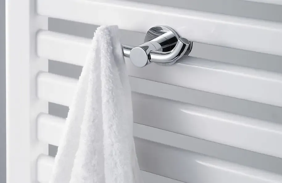 Gecertificeerd Haceka Adoria handdoekhaak dubbel tbv radiator