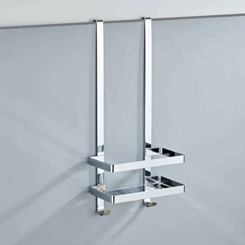 Superprijs Saniclear Talpa doucherek / shampoohouder 52cm chroom