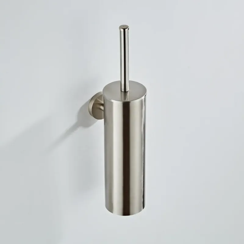 Uitverkoop Saniclear Exclusive toiletborstel met wandhouder RVS look