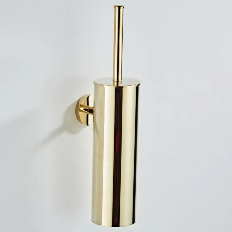 Nieuw Saniclear Dorado toiletborstel met wandhouder goud