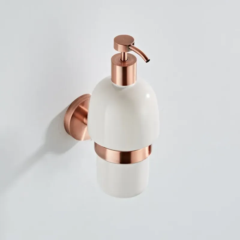 Saniclear Copper zeepdispenser geborsteld koper Nieuw