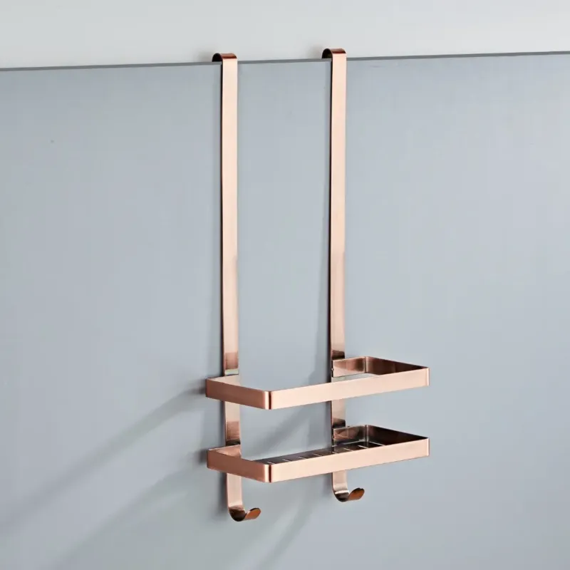 Saniclear Copper doucherek / shampoohouder 52cm geborsteld koper Dagaanbieding