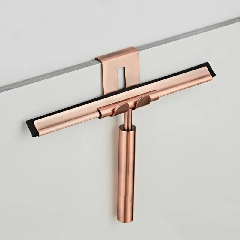 Lage Kosten Saniclear Copper badkamer raam wisser 25cm geborsteld koper