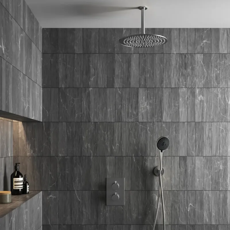 Saniclear Exclusive volledig 304 RVS inbouw regendouche 20cm met 3 standen handdouche plafondmontage Superprijs
