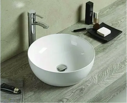 Voordeelprijs Lambini Designs Pisa waskom keramiek 40cm wit glans