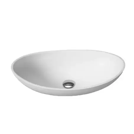 Dagaanbieding SaniGoods Atlas Solid Surface Waskom Ovaal Wit