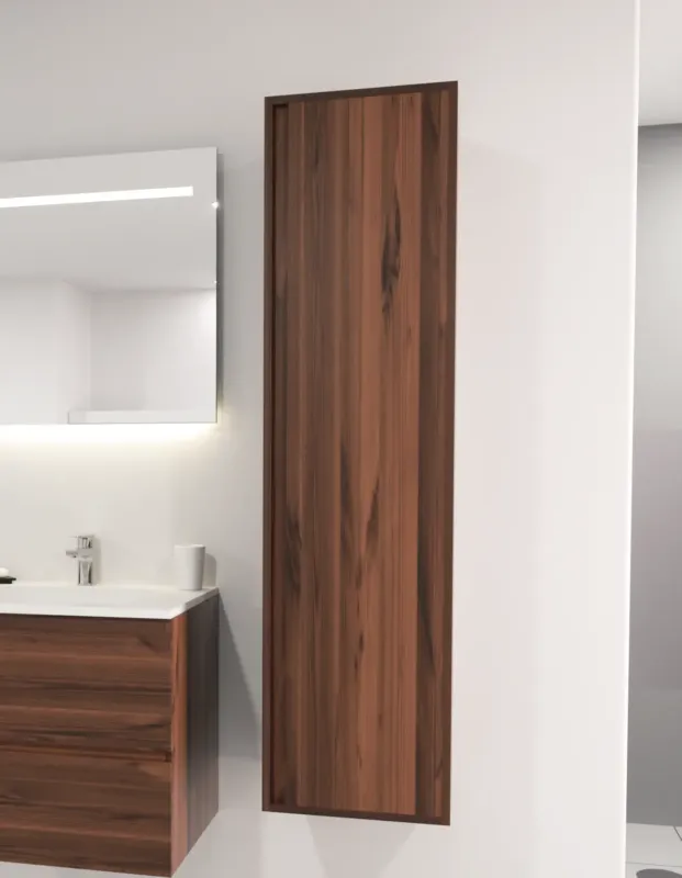 SaniGoods Sally Kolomkast 160cm Donker Eiken Snelle Levering