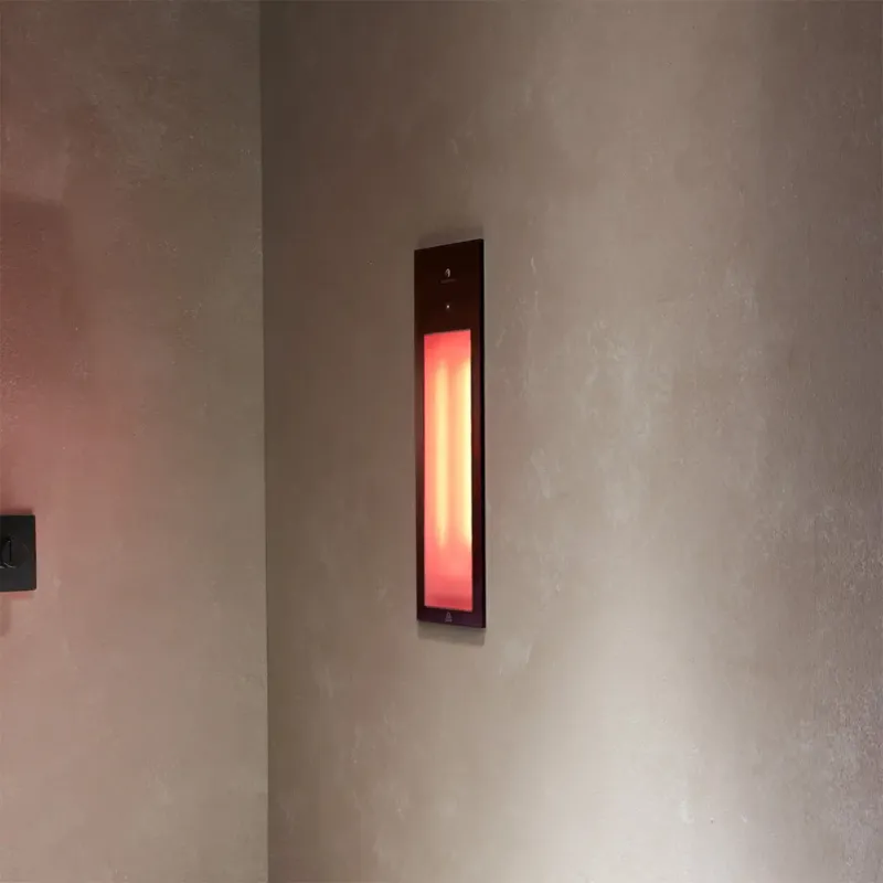 Sunshower Zwart Pure inbouw infraroodlamp 62x20x10cm Meest Verkocht