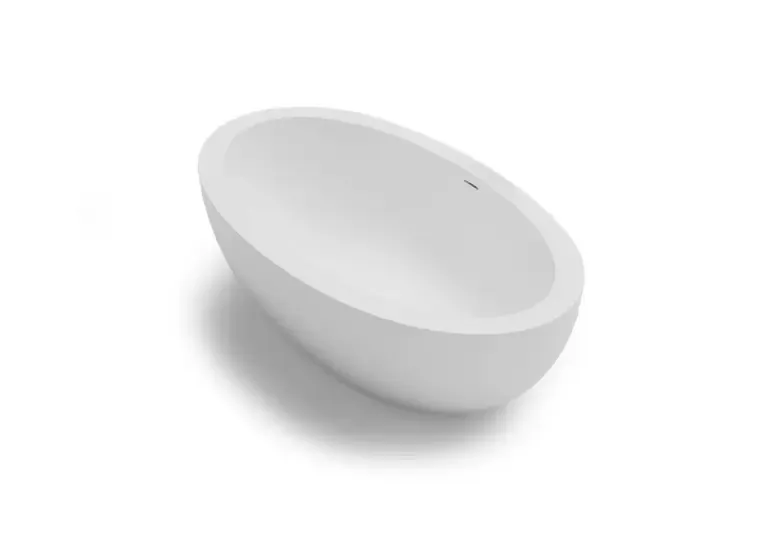 Beperkte Voorraad SSI Design Milano Solid Surface Vrijstaand Bad 188x103cm