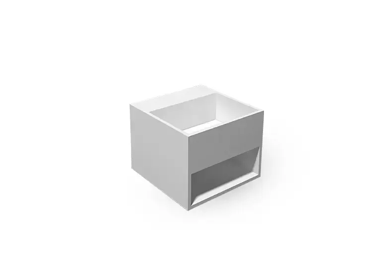 Meest Verkocht SSI Design Fondo Solid Surface Fontein 32.5x32.5cm