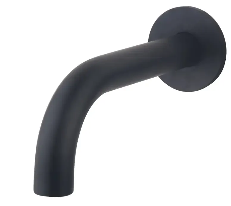 Mueller mat zwarte inbouw uitloop 20cm Beperkte Voorraad