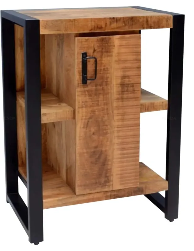 Koopje MD Interior Mocu badmeubel mangohout 60x40x80cm