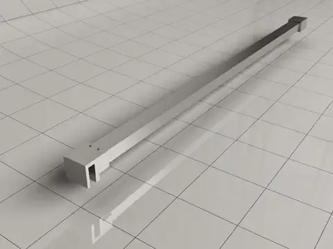 Mueller Slimline stabilisatiestang 120cm chroom Merkproduct