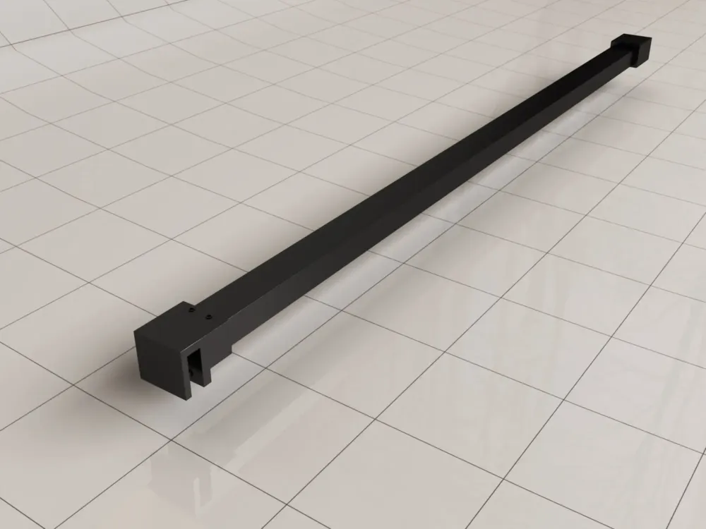 Hete Deal Mueller Slimline stabilisatiestang 120cm zwart mat