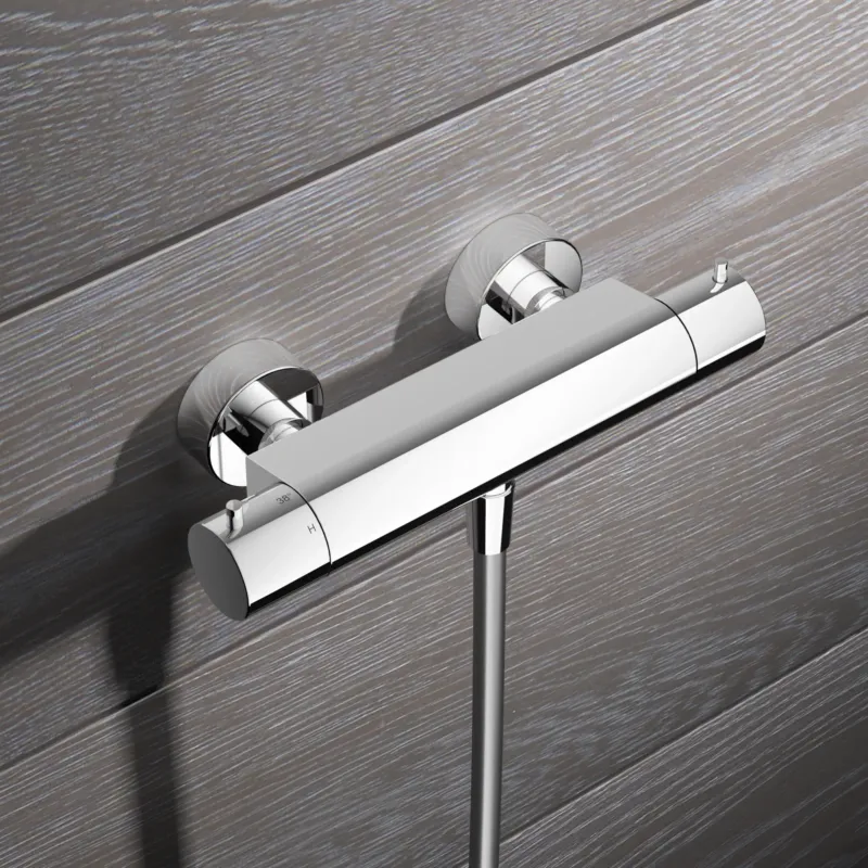 Beperkt Aanbod Hotbath Cobber Thermostatische Douchekraan Chroom B008