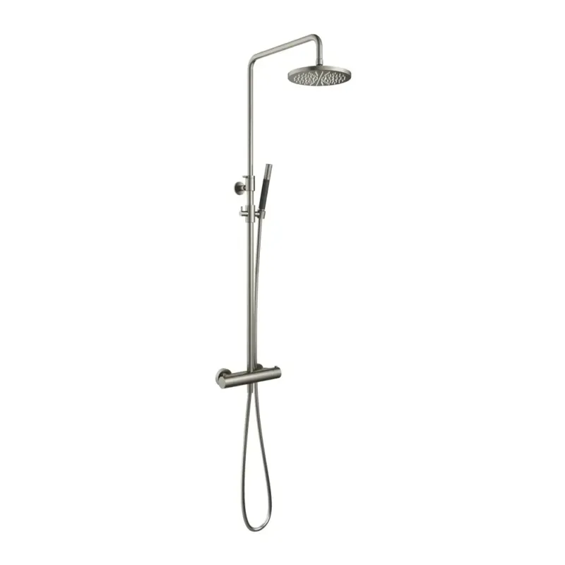 Hotbath Cobber Thermostatische Regendouche Doucheset Geborsteld Nikkel SDS9 Beperkte Voorraad
