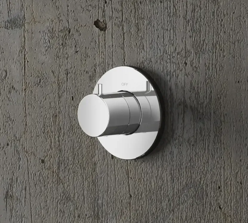 Laatste Versie Hotbath Cobber Afbouwdeel stopkraan Chroom B010