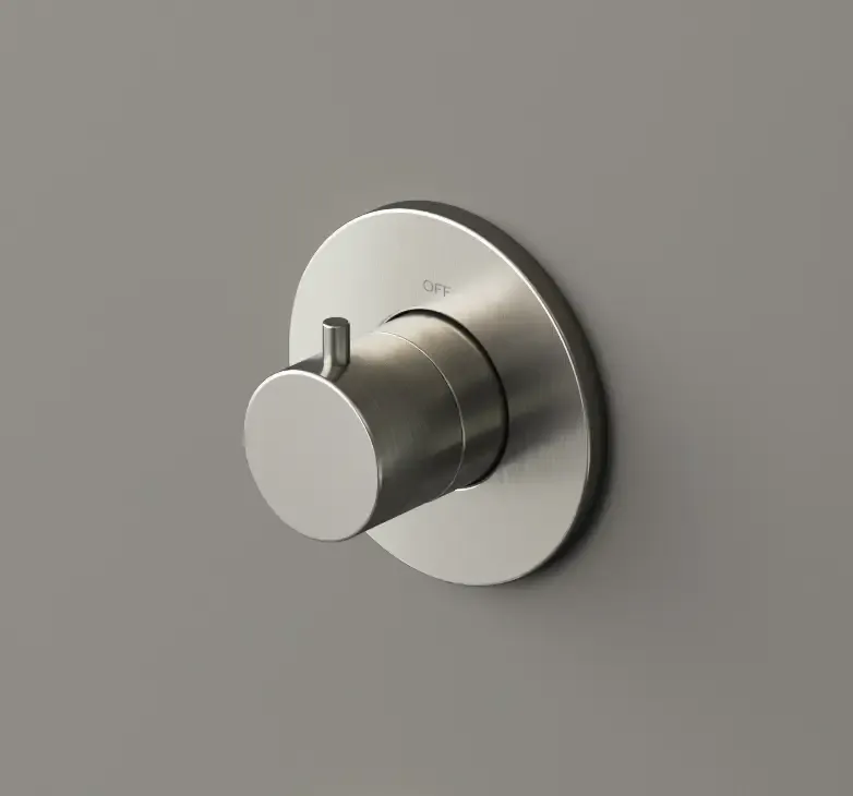 Hotbath Cobber Afbouwdeel stopkraan Geborsteld Nikkel B010 Seizoensaanbieding
