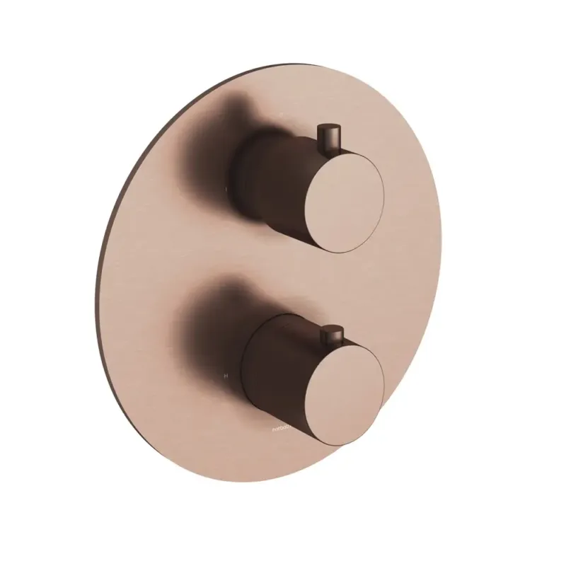 Hotbath Cobber Inbouw Thermostaat Afbouwdeel Geborsteld Koper PVD CB009 Koop Vandaag