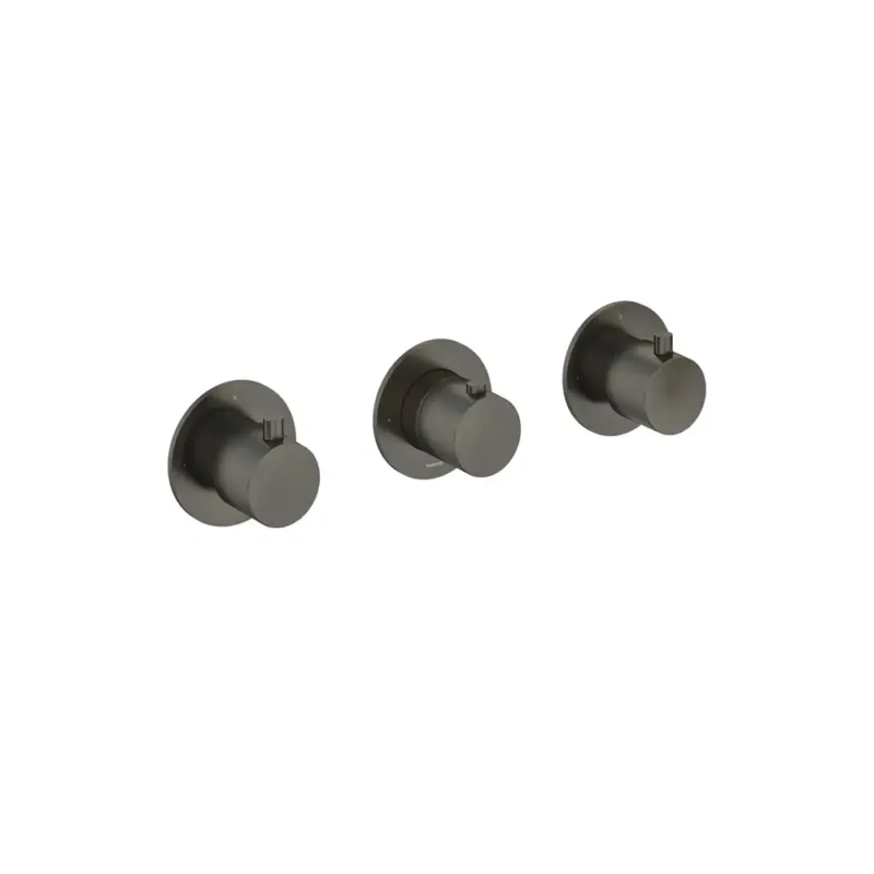 Hotbath Cobber afbouwdeel Inbouw Douche Thermostaat Horizontaal Verouderd Ijzer CB7067 Betaalbaar